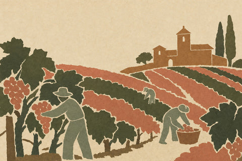Etteilla - natural wine producer profile | Primal Wine illustration