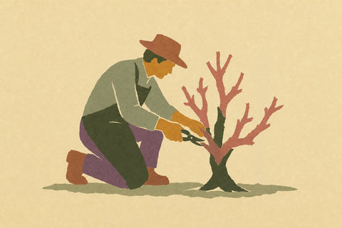 Poderi Cellario - natural wine producer profile | Primal Wine illustration
