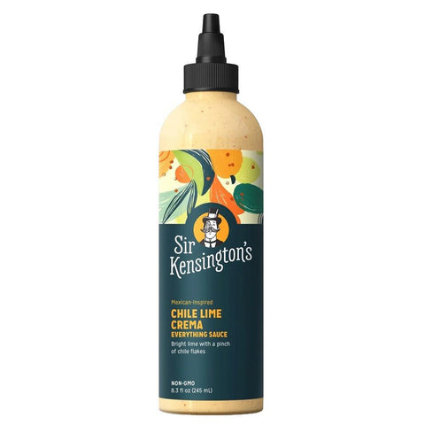 Sir Kensington's Chile Lime Crema Everything Sauce, 8.3 oz
