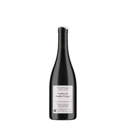 Comme un Double-Vitrage Rosé 2020 by Anders Frederik Steen, a 500ml organic field blend from Ardèche, France
