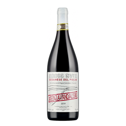 Abbia Nova Cesanese del Piglio 2020, natural red wine bottle at Primal Wine