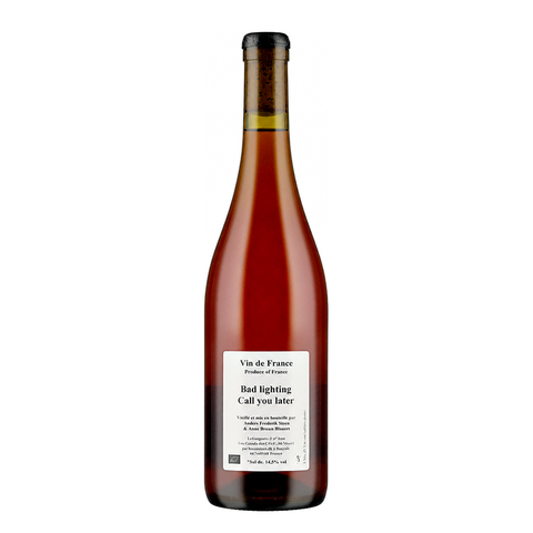 AFS Bad Lighting Call you Later 2021, natural wine bottle at Primal Wine