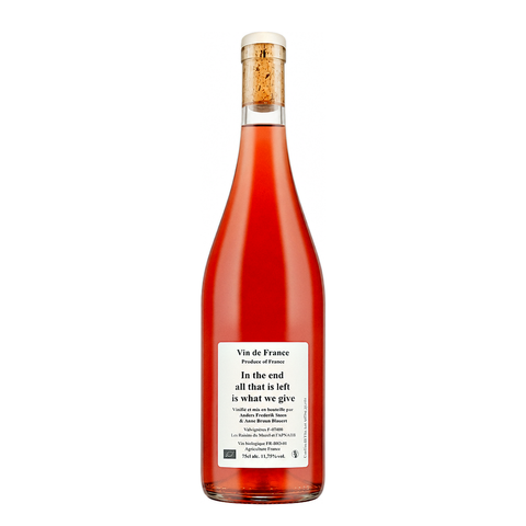 Anders Frederik Steen In the End All That Is Left Is What We Give 2023, natural wine bottle at Primal Wine