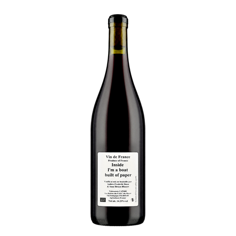 AFS Inside I'm a Boat Built of Paper 2022, natural wine bottle at Primal Wine