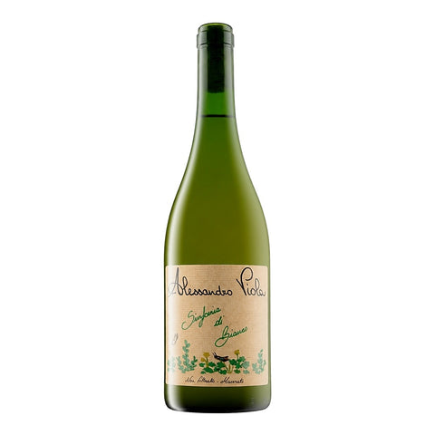 Alessandro Viola Sinfonia di Bianco 2022, an organic orange wine from Sicily, Italy, made with Sangiovese grosso grapes