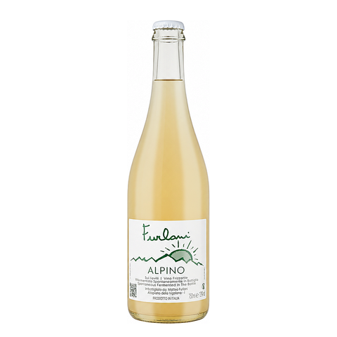 Alpino Frizzante 2018, natural sparkling wine bottle at Primal Wine