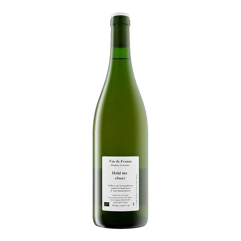Anders Frederik Steen Hold Me Closer 2022, a light-bodied organic white wine from Ardèche, France, featuring a field blend