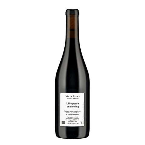 Anders Frederik Steen Like pearls on a string 2022, natural wine bottle at Primal Wine