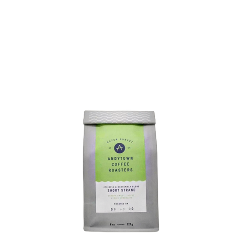 Andytown Coffee Roasters Short Strand Espresso Beans, bag of whole bean coffee at Primal Wine