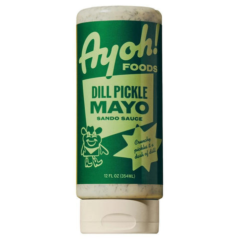 Ayoh Dill Pickle Mayo Sando Sauce, 12 oz