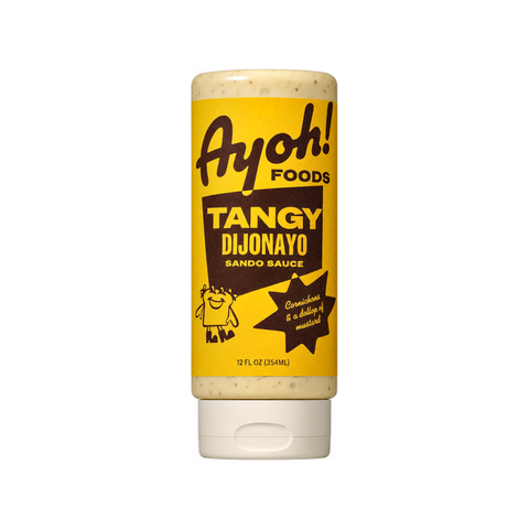 Ayoh Tangy Dijonayo Sando Sauce, 12 oz squeeze bottle of mayonnaise at Primal Wine
