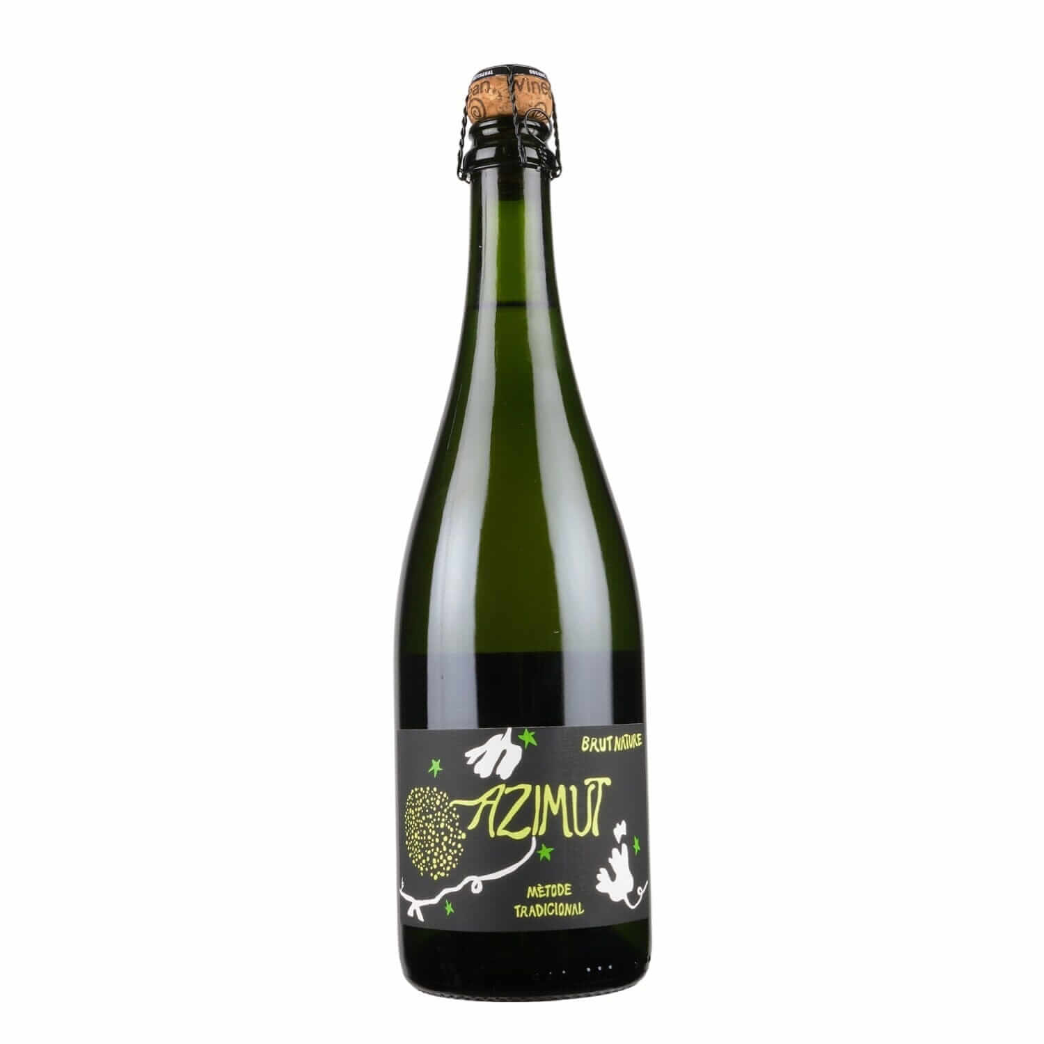 Azimut Cava Brut Nature NV Organic Sparkling White Wine