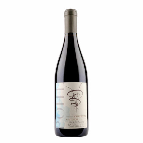 Bottle shot of Poetry Pinot Noir 2019, produced by Martin Pohl Wines, buy classic and natural wine online on Primal Wine, the best wine shop in the United States – primalwine.com