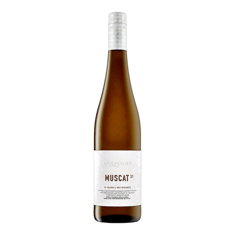 Benzinger Muscat Sans 2021, natural wine bottle at Primal Wine