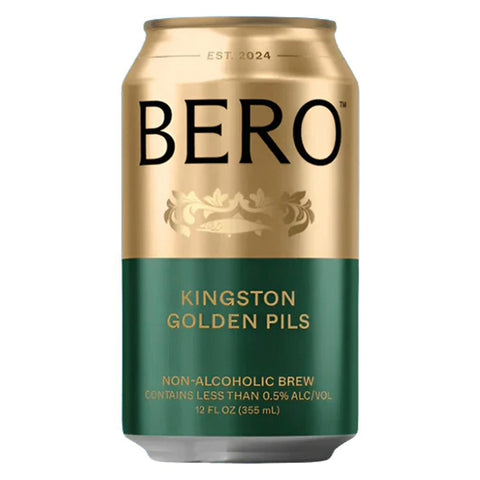 Bero Kingston Non-Alcoholic Golden Pils, 12 oz