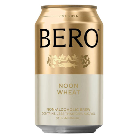 Bero Noon Wheat Non-Alcoholic Beer, 12 oz