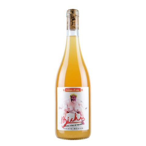 Bottle shot of La Gorda Yori Orange, produced by Bichi, buy classic and natural wine online on Primal Wine, the best wine shop in the United States – primalwine.com