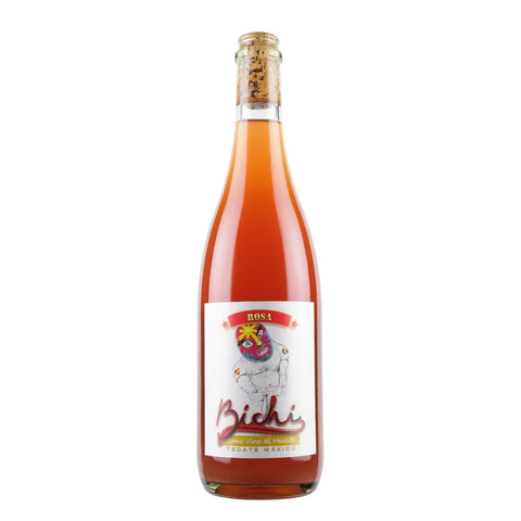 Bottle shot of Bichi Rosa 2022, produced by Bichi, buy classic and natural wine online on Primal Wine, the best wine shop in the United States – primalwine.com