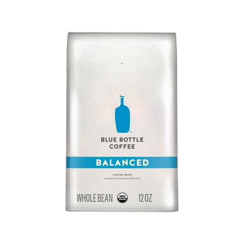 Blue Bottle Coffee Balanced Coffee Beans, bag of whole bean coffee at Primal Wine