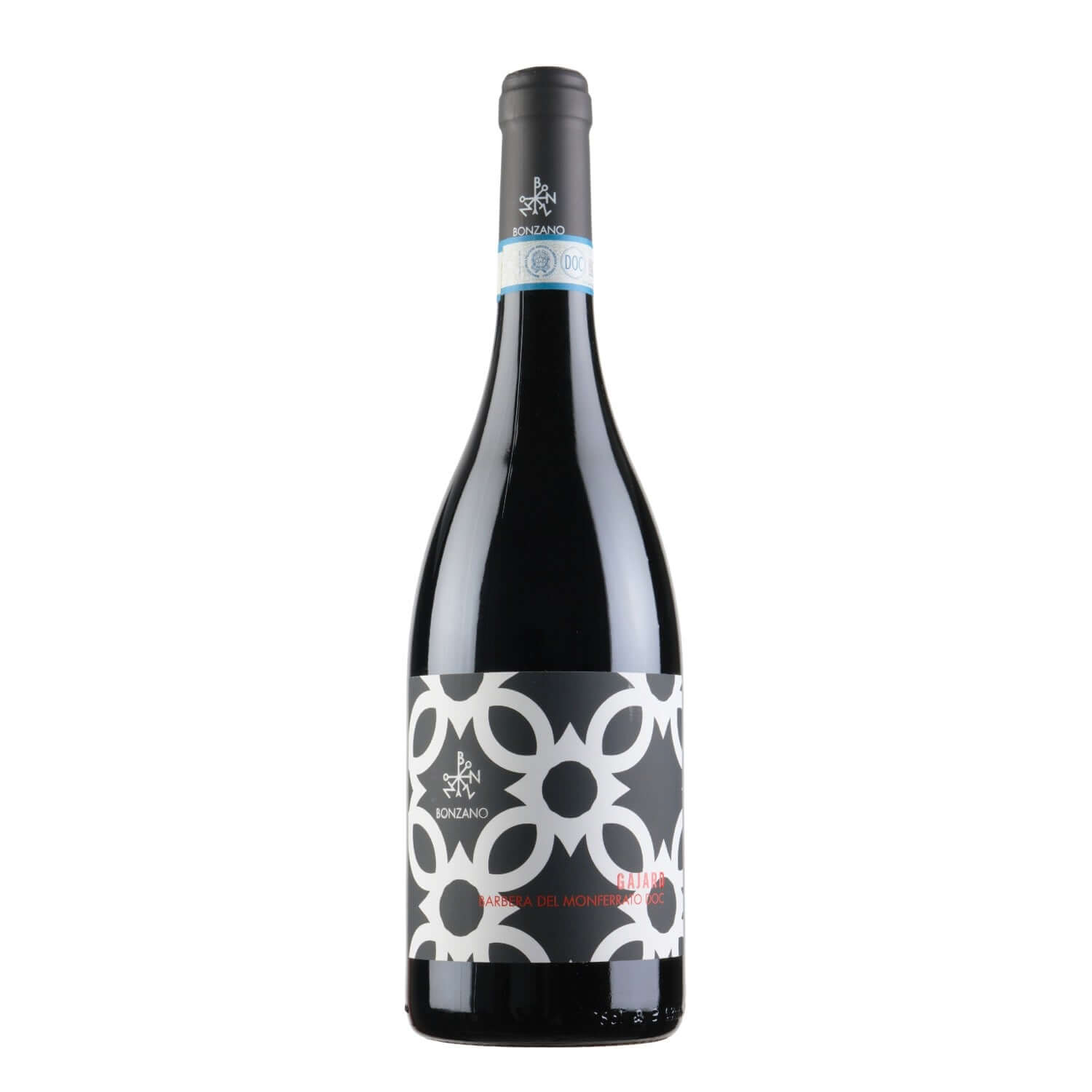 Bottle shot of Bonzano Gajard Barbera del Monferrato 2022, produced by Bonzano, buy classic and natural wine online on Primal Wine, the best wine shop in the United States – primalwine.com