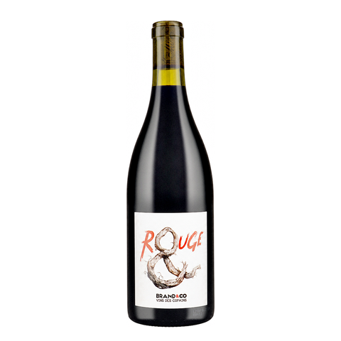Brand & Co Rouge 2021, natural red wine bottle at Primal Wine