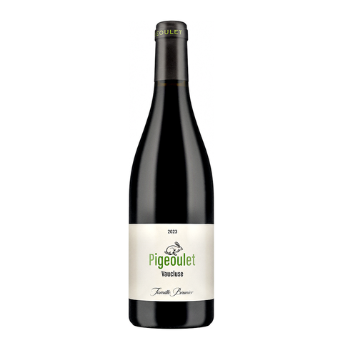 Brunier Le Pigeoulet Vaucluse Rouge 2024, natural wine bottle at Primal Wine