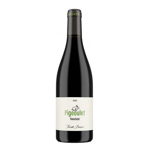 Brunier Le Pigeoulet Vaucluse Rouge 2024 – natural red wine bottle, France | Primal Wine