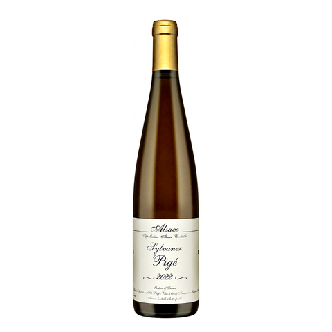 Bruno Schueller Alsace Sylvaner Pigé 2022, natural wine bottle at Primal Wine