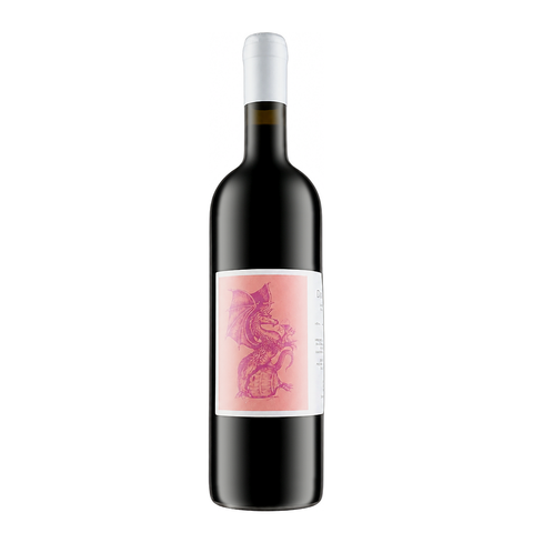 Cantina Giardino Drogone Aglianico 2019, natural red wine bottle at Primal Wine