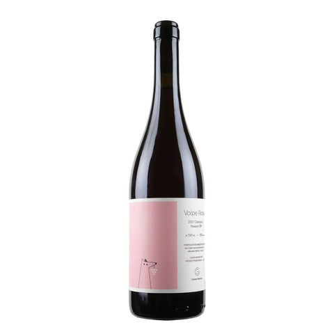 Bottle shot of Volpe Rosa, produced by Cantina Giardino, buy classic and natural wine online on Primal Wine, the best wine shop in the United States – primalwine.com