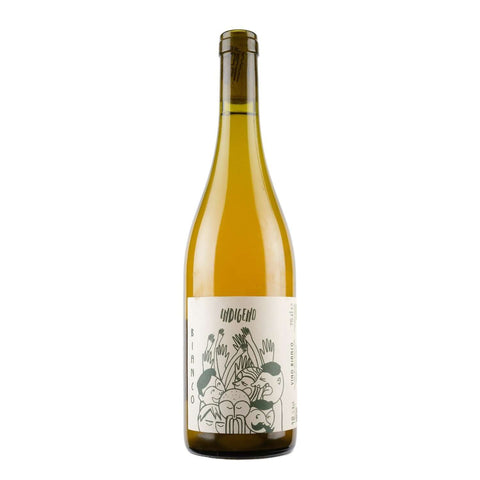 Bottle shot of Cantina Indigeno Bianco Trebbiano 2021, produced by Cantina Indigeno, buy classic and natural wine online on Primal Wine, the best wine shop in the United States – primalwine.com