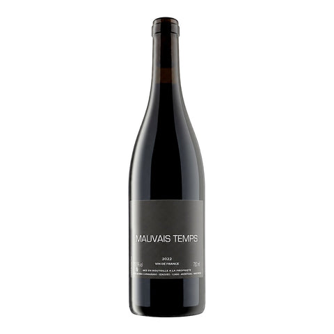 Carmarans Mauvais Temps 2022, a medium-bodied organic red wine from Aveyron, France, made from Fer Servadou grapes
