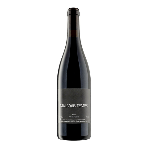Carmarans Mauvais Temps 2022, natural wine bottle at Primal Wine