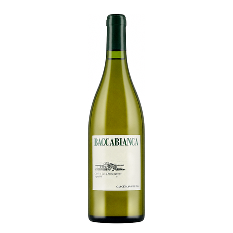 Cascina Grillo Baccabianca Cortese 2011, natural orange wine bottle at Primal Wine