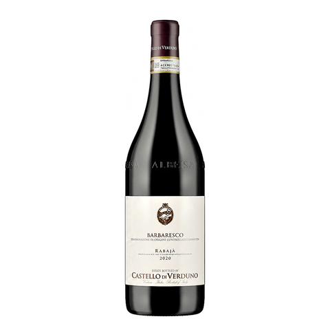 Castello di Verduno Barbaresco Rabajà 2020, natural wine bottle at Primal Wine