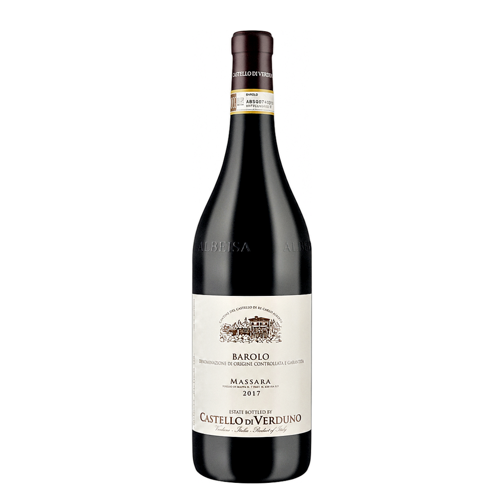Castello di Verduno Barolo Massara 2017, natural wine bottle at Primal Wine