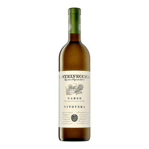 Castelvecchio Carso Vitovska 2023, natural wine bottle at Primal Wine