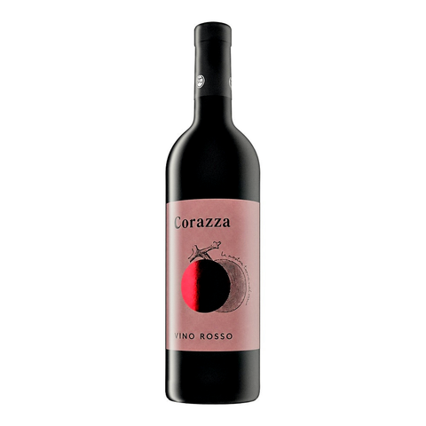 Castelvecchio Corazza Vino Rosso NV, natural wine bottle at Primal Wine