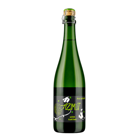 Azimut Cava Brut Nature NV, natural wine bottle at Primal Wine