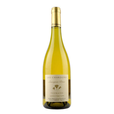 Bottle shot of Touraine Sauvignon Blanc 2021, produced by Thierry Chardon, buy classic and natural wine online on Primal Wine, the best wine shop in the United States – primalwine.com