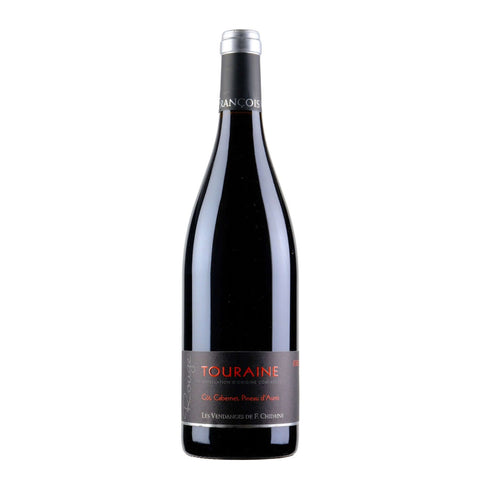 Bottle shot of Touraine Rouge, produced by François and Manuela Chidaine, buy classic and natural wine online on Primal Wine, the best wine shop in the United States – primalwine.com