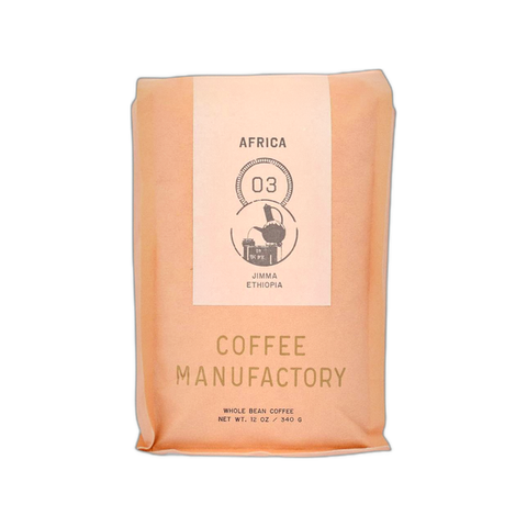 Coffee Manufactory 03: Africa Coffee Beans, bag of whole bean coffee at Primal Wine