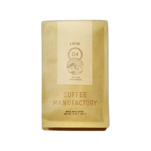 Coffee Manufactory 04: Latin America Coffee Beans, bag of whole bean coffee at Primal Wine