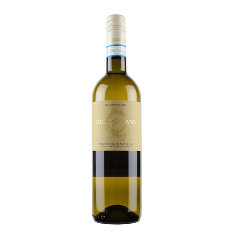 Bottle shot of Colle Stefano Verdicchio di Matelica, produced by Colle Stefano, buy classic and natural wine online on Primal Wine, the best wine shop in the United States – primalwine.com