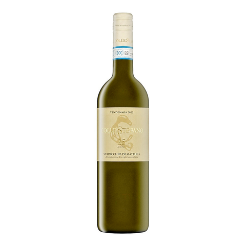 Colle Stefano Verdicchio di Matelica DOC 2024, natural wine bottle at Primal Wine