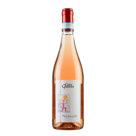 Bottle shot of Corte Gardoni Bardolino Chiaretto Nichelose, produced by Corte Gardoni, buy classic and natural wine online on Primal Wine, the best wine shop in the United States – primalwine.com