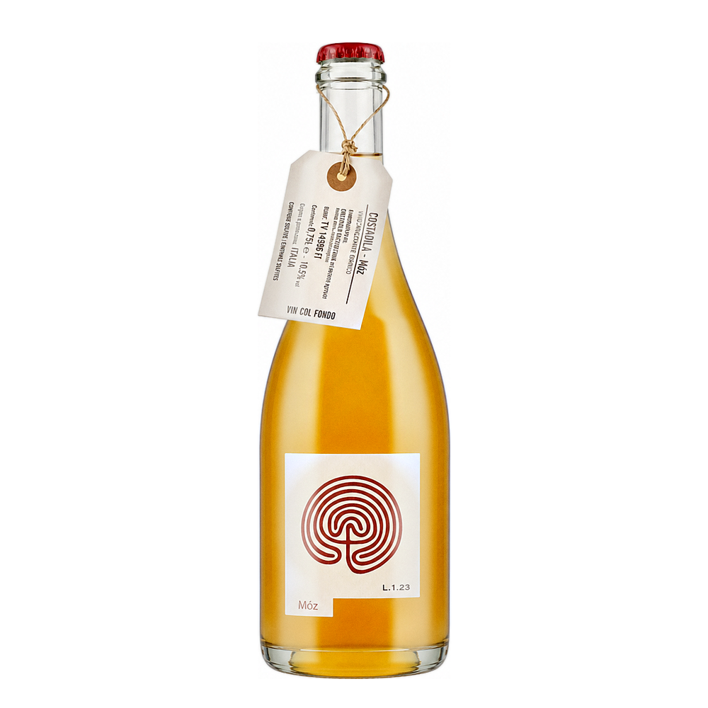 Costadilà Moz NV natural wine bottle