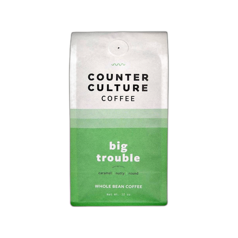 Counter Culture Coffee Big Trouble Coffee Beans, bag of whole bean coffee at Primal Wine