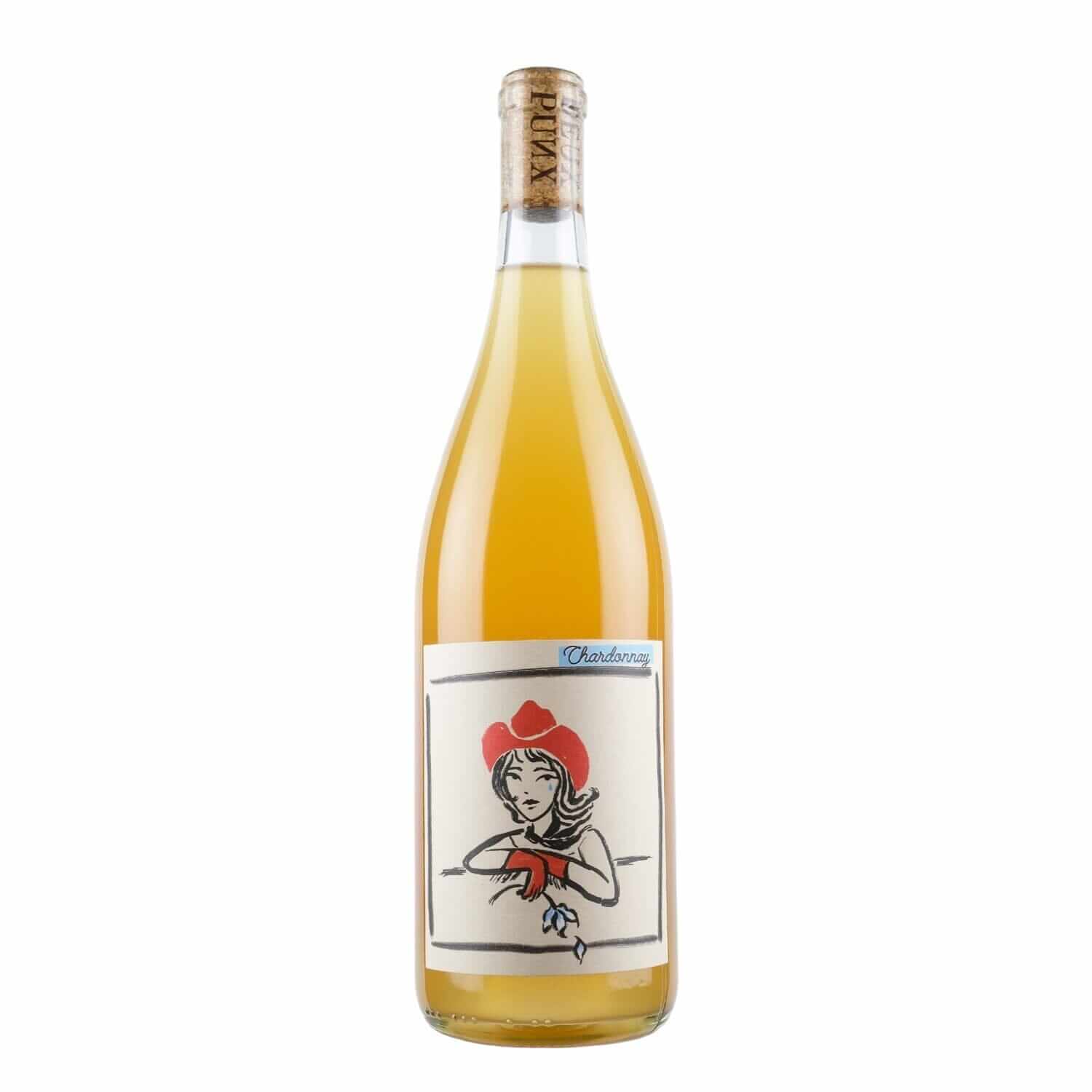 Ｃｈａｒ「Ｃｈａｒ　２　ｈａｖｅ　ａ　ｗｉｎｅ」 Deux Punx Orange Chardonnay | California Natural Wine