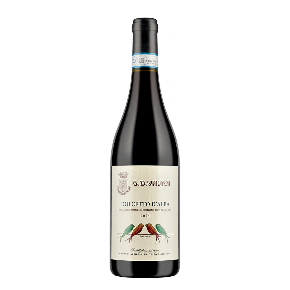 G. D. Vajra Dolcetto d'Alba DOC 2024, natural wine bottle at Primal Wine